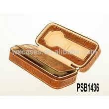 hot sell leather watch box for 2 watches high quality manufacturer